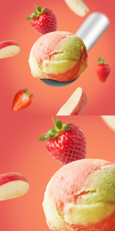 Szerbet jabłkowo-truskawkowy