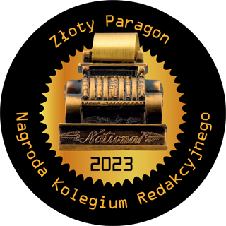 Złoty Paragon 2023 - Nagroda Kolegium Redakcyjnego